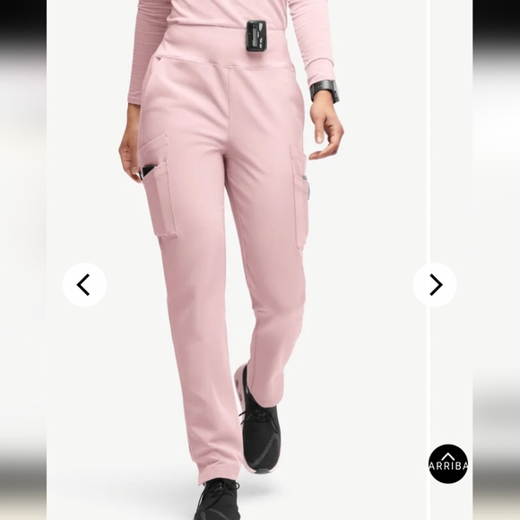 Movement by Butter Soft Masha scrub pants high rise, size M,L,straight, stretch. - Picture 1 of 17